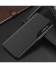 Xiaomi Redmi Note 10 / 10S Hoesje View Book Case Hoesje Zwart