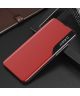 Xiaomi Redmi Note 10 / 10S Hoesje View Book Case Hoesje Rood