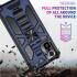 Xiaomi Redmi Poco M5s / Note 10(S) Hoesje met Metalen Kickstand Blauw afbeelding 5