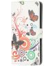 Xiaomi Poco F3 / Mi 11i Hoesje Portemonnee Book Case Vlinder Print