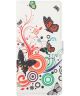 Xiaomi Redmi Note 10 Pro Hoesje Portemonne Book Case Vlinder Print