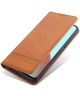 Xiaomi Redmi Note 10 / 10S Hoesje Portemonnee Book Case Bruin