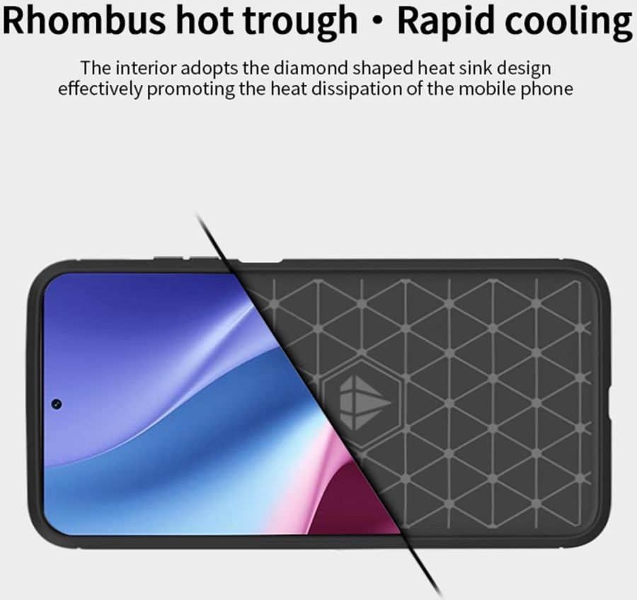 MOFI Xiaomi Poco F3 / Mi 11i Hoesje Geborsteld TPU Back Cover Blauw afbeelding 7