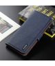 Xiaomi Poco F3 / Mi 11i Hoesje Wallet Book Case Echt Leer Blauw