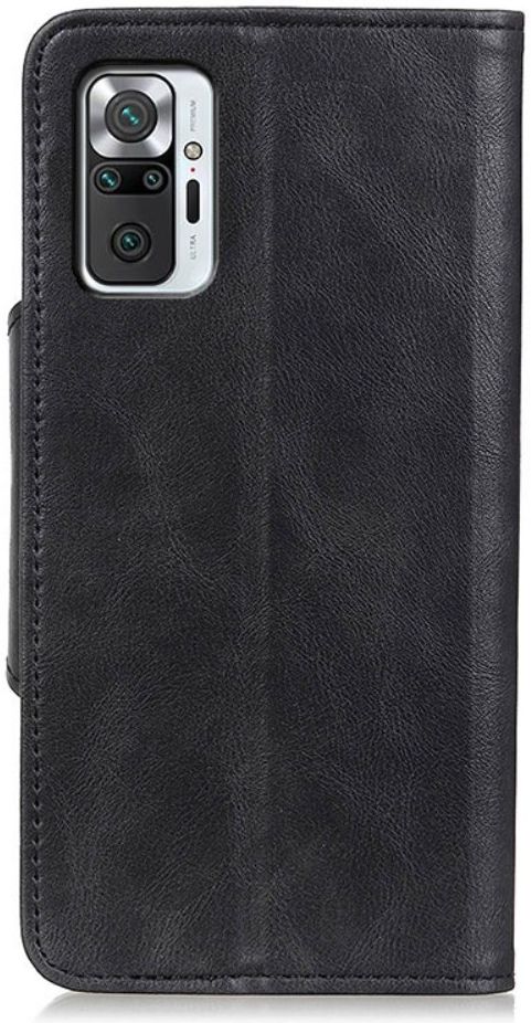 Xiaomi Redmi Note 10 Pro Hoesje Wallet Book Case Kunstleer Zwart afbeelding 5