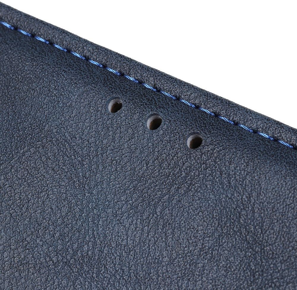 Xiaomi Redmi Note 10 Pro Hoesje Wallet Book Case Kunstleer Blauw afbeelding 10