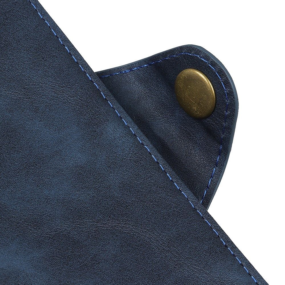 Xiaomi Redmi Note 10 Pro Hoesje Wallet Book Case Kunstleer Blauw afbeelding 9