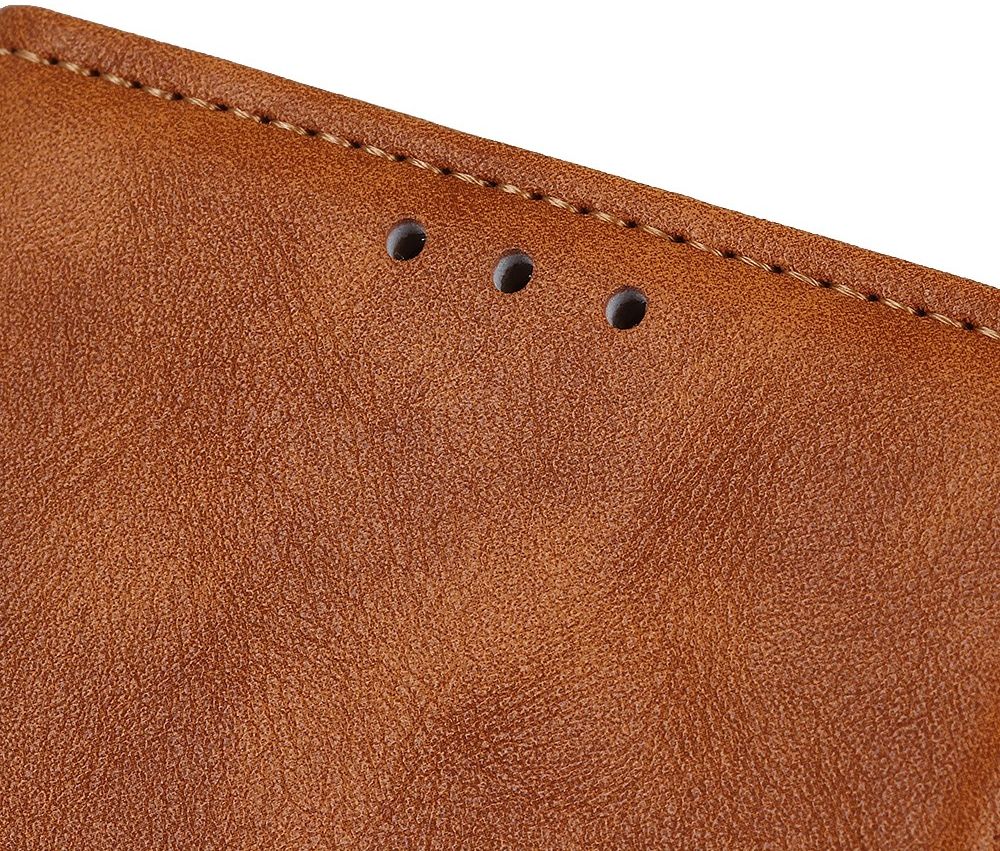 Xiaomi Redmi Note 10 Pro Hoesje Wallet Book Case Kunstleer Bruin afbeelding 10
