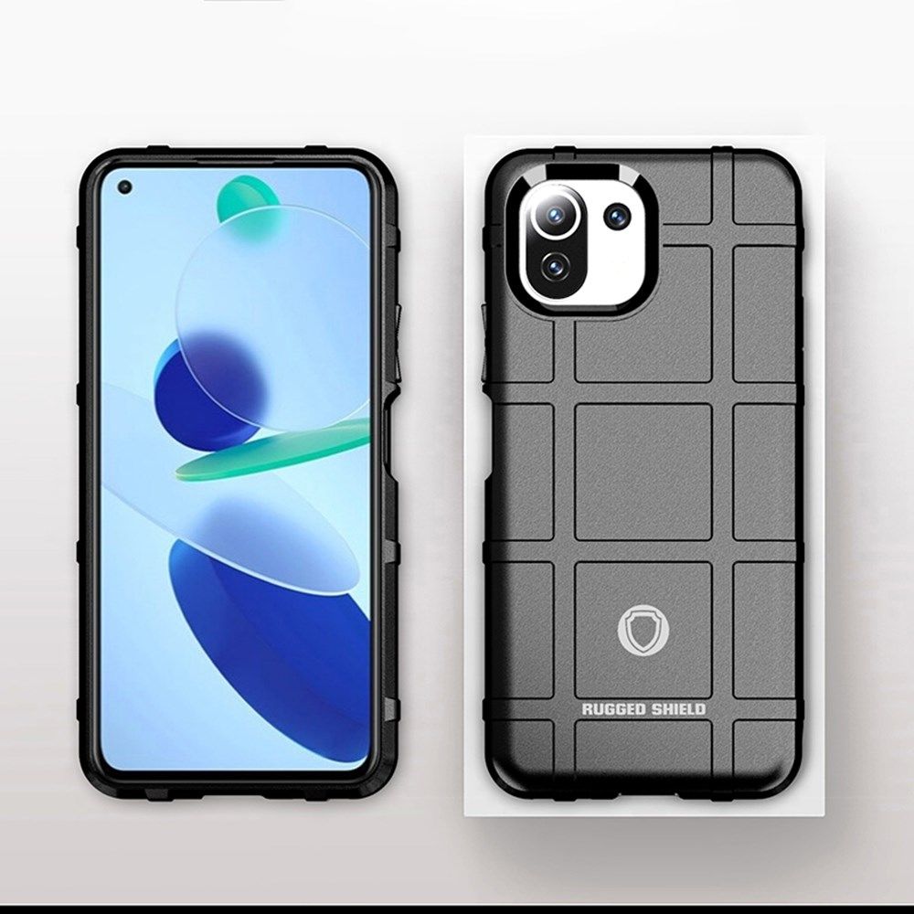 Xiaomi Mi 11 Lite 5G Hoesje Rugged Shield Back Cover Groen afbeelding 5