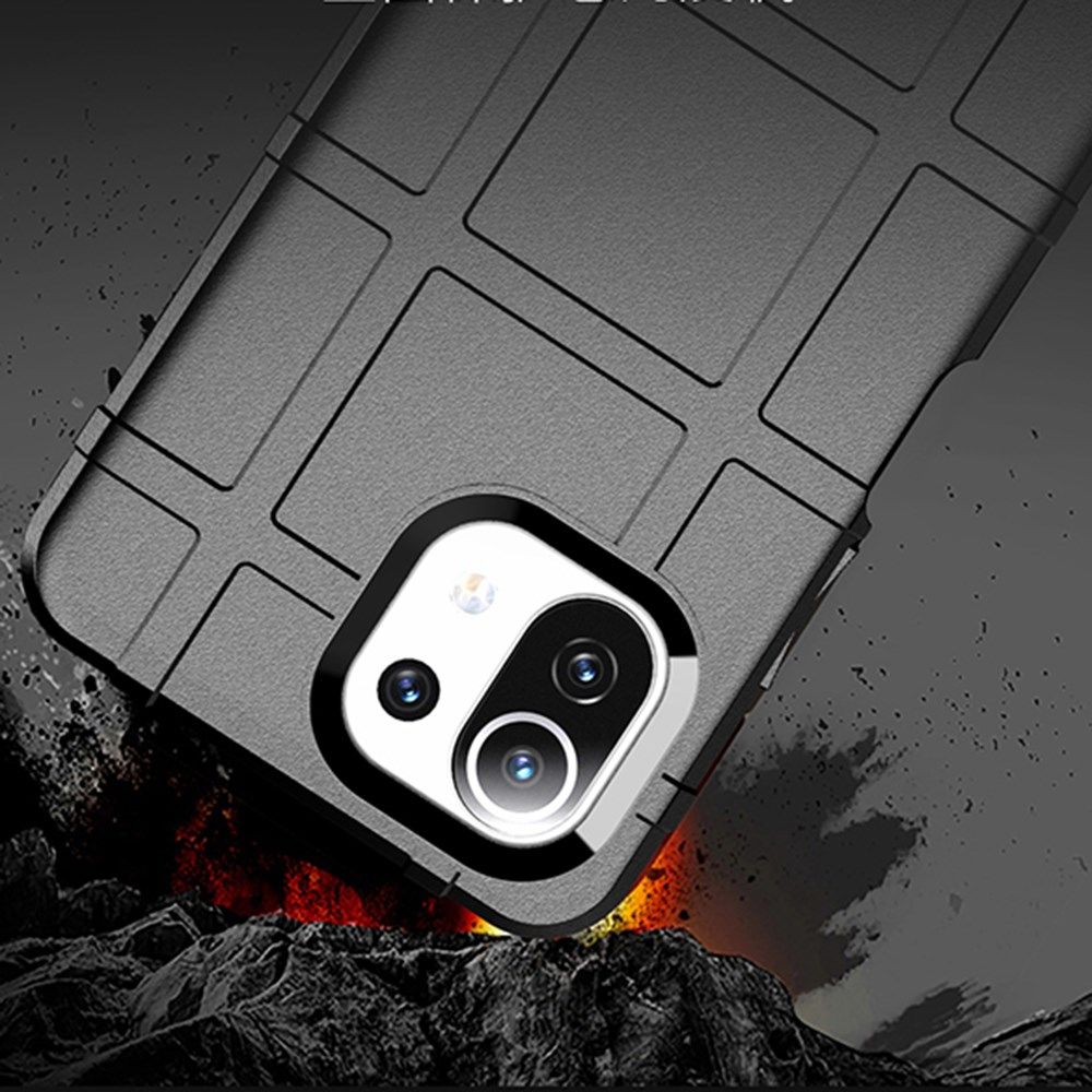 Xiaomi Mi 11 Lite 5G Hoesje Rugged Shield Back Cover Groen afbeelding 7