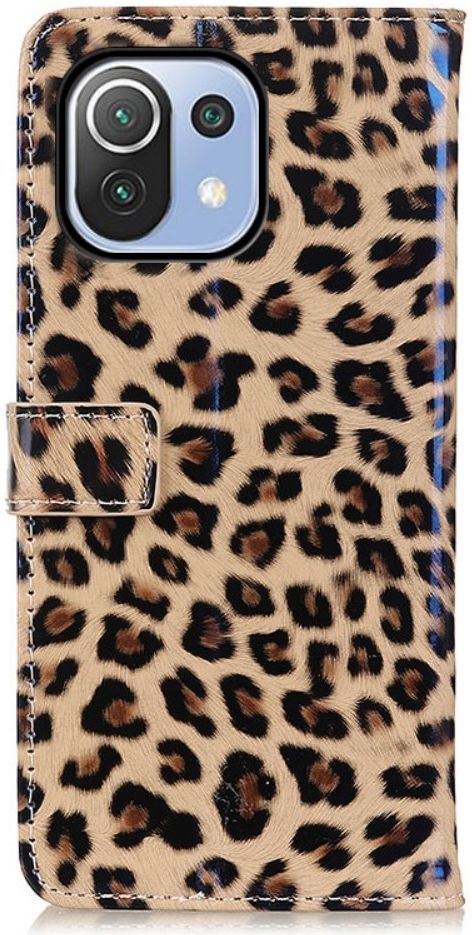 Xiaomi Mi 11 Lite Hoesje Portemonnee Book Case met Luipaard Print afbeelding 6