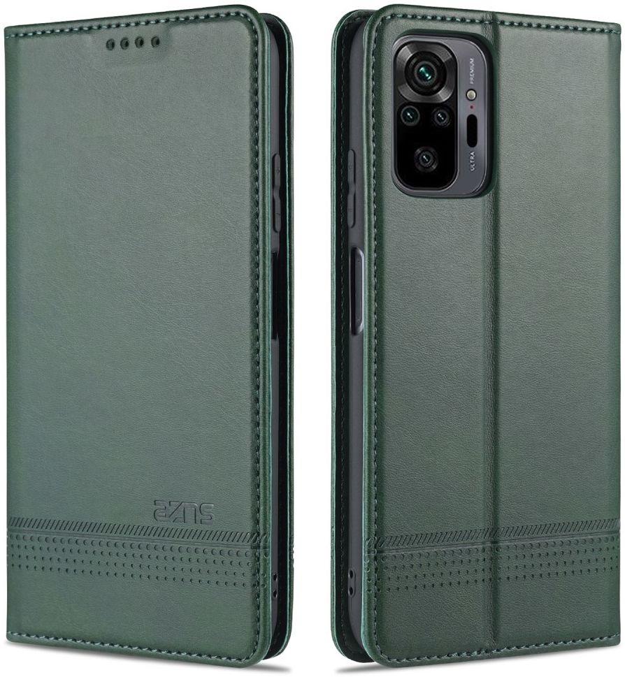 Xiaomi Redmi Note 10 Pro Hoesje Portemonnee Book Case Groen afbeelding 5