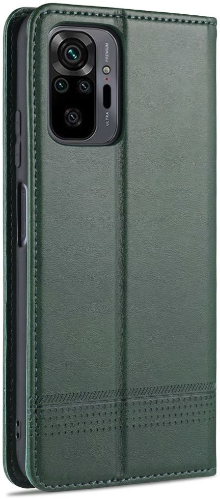 Xiaomi Redmi Note 10 Pro Hoesje Portemonnee Book Case Groen afbeelding 3