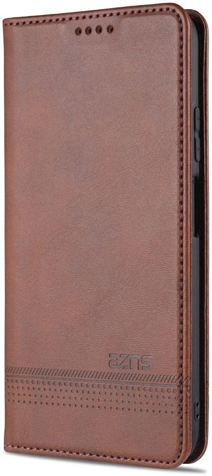 Xiaomi Redmi Note 10 Pro Hoesje Portemonnee Book Case Coffee afbeelding 2