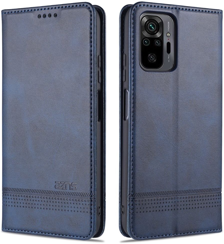 Xiaomi Redmi Note 10 Pro Hoesje Portemonnee Book Case Blauw afbeelding 5