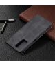 Xiaomi Redmi Note 10 Pro Hoesje Wallet Book Case Geometrie Zwart