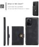Xiaomi Poco F3 / Mi 11i Hoesje Magnetisch Kaarthouder Back Cover Zwart