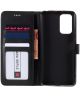 LC.IMEEKE Xiaomi Redmi Note 10 Pro Hoesje Wallet Book Case Zwart