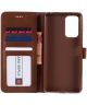 LC.IMEEKE Xiaomi Redmi Note 10 Pro Hoesje Wallet Book Case Coffee