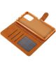 LC.IMEEKE Xiaomi Redmi Note 10 Pro Hoesje Wallet Book Case Bruin