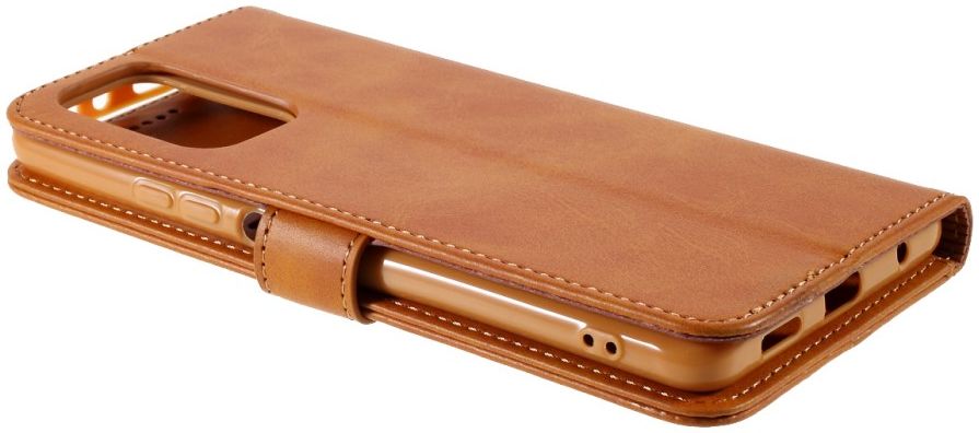 LC.IMEEKE Xiaomi Redmi Note 10 Pro Hoesje Wallet Book Case Bruin afbeelding 6