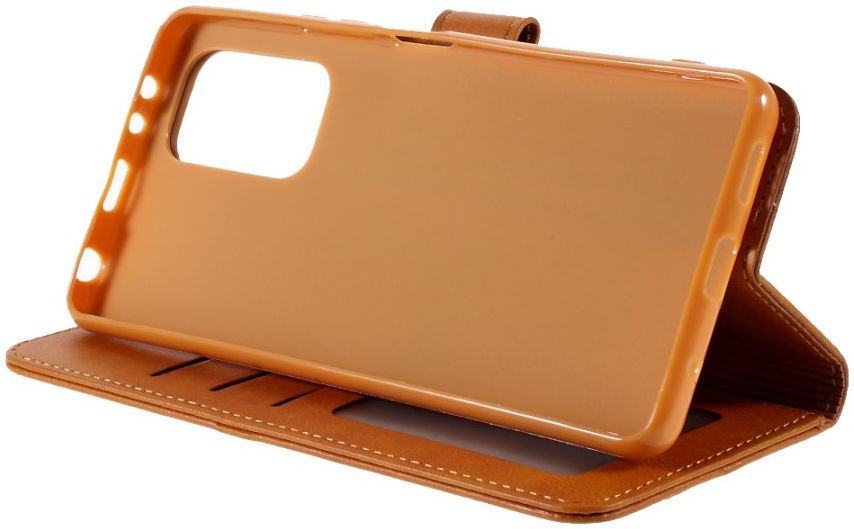 LC.IMEEKE Xiaomi Redmi Note 10 Pro Hoesje Wallet Book Case Bruin afbeelding 9