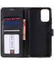 LC.IMEEKE Xiaomi Redmi Note 10 / 10S Hoesje Wallet Book Case Zwart