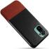 Xiaomi Redmi Poco M5s / Note 10(S) Hoesje Kunstleer Coating Zwart/Bruin afbeelding 2