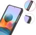 Xiaomi Redmi Poco M5s / Note 10(S) Hoesje Kunstleer Coating Zwart/Bruin afbeelding 4