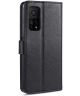 AZNS Xiaomi Mi 10T / 10T Pro Hoesje Wallet Book Case Kunstleer Zwart