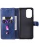 Xiaomi Poco F3 / Mi 11i Hoesje Portemonnee Book Case Kunstleer Blauw