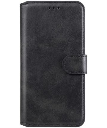 Xiaomi Poco F3 / Mi 11i Hoesje Portemonnee Book Case Kunstleer Zwart Hoesjes