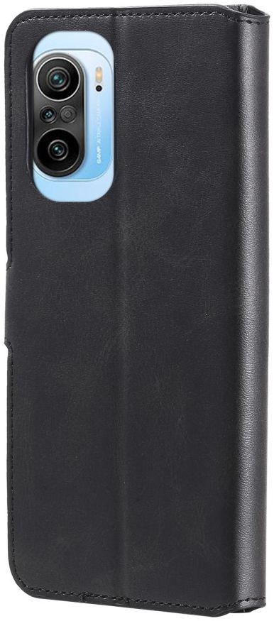 Xiaomi Poco F3 / Mi 11i Hoesje Portemonnee Book Case Kunstleer Zwart afbeelding 2