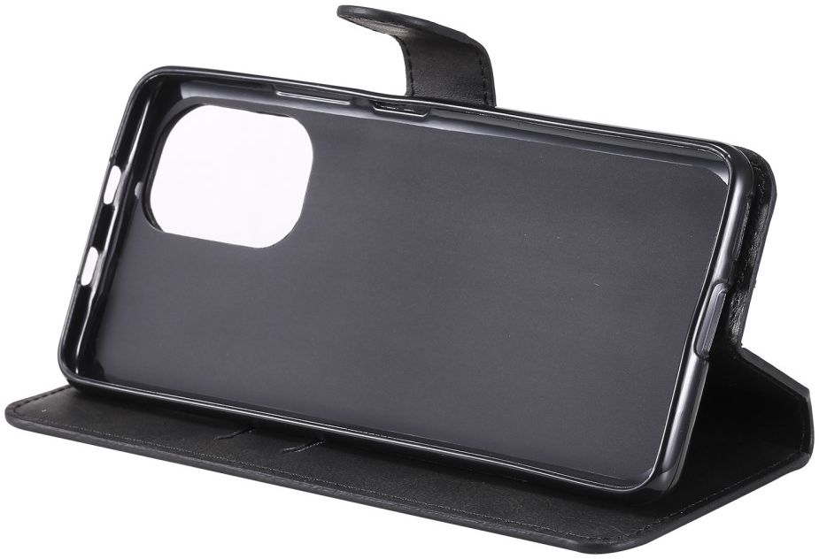Xiaomi Poco F3 / Mi 11i Hoesje Portemonnee Book Case Kunstleer Zwart afbeelding 10