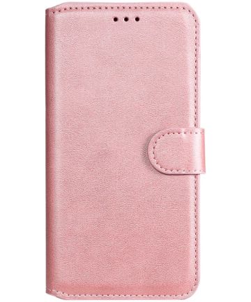Xiaomi Poco F3 / Mi 11i Hoesje Portemonnee Kunstleer Roze Goud Hoesjes