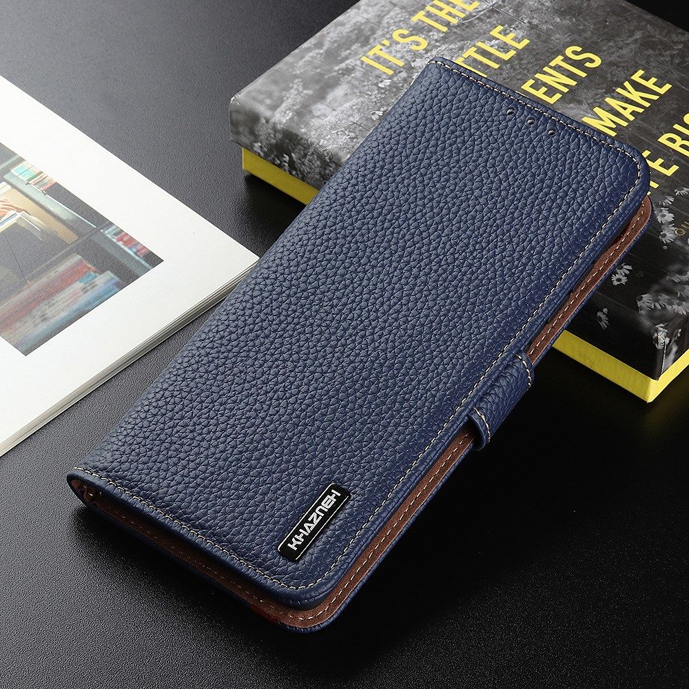 KHAZNEH Xiaomi Mi 11 Lite 4G/5G (NE) Hoesje Wallet Echt Leer Blauw afbeelding 5