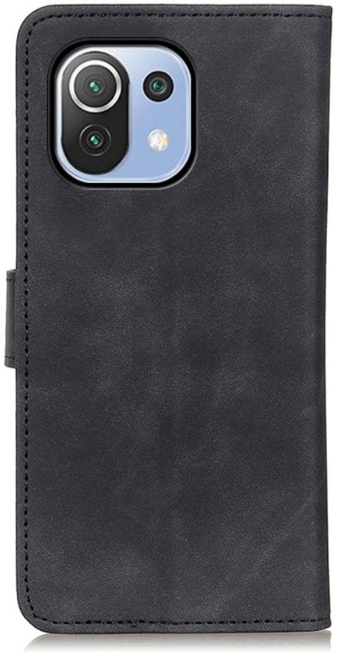 KHAZNEH Xiaomi Mi 11 Lite 4G/5G (NE) Hoesje Retro Portemonnee Zwart afbeelding 3