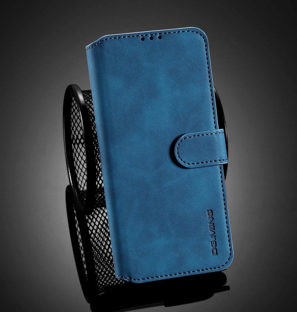DG Ming Xiaomi Poco F3 / Mi 11i Hoesje Retro Wallet Book Case Blauw afbeelding 10