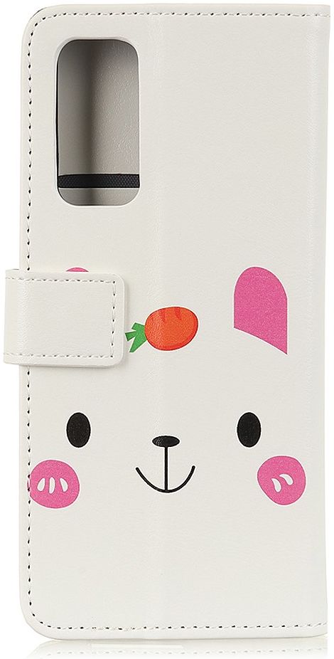 Oppo Find X3 Lite / Reno5 Hoesje Portemonnee Book Case Konijn Print afbeelding 1