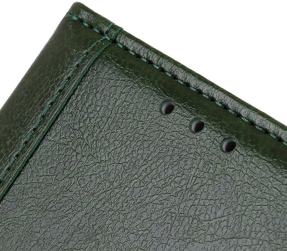 Oppo Find X3 Lite / Reno5 Hoesje Portemonnee Book Case Kunstleer Groen afbeelding 10