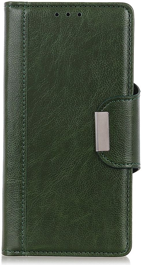 Oppo Find X3 Lite / Reno5 Hoesje Portemonnee Book Case Kunstleer Groen afbeelding 2