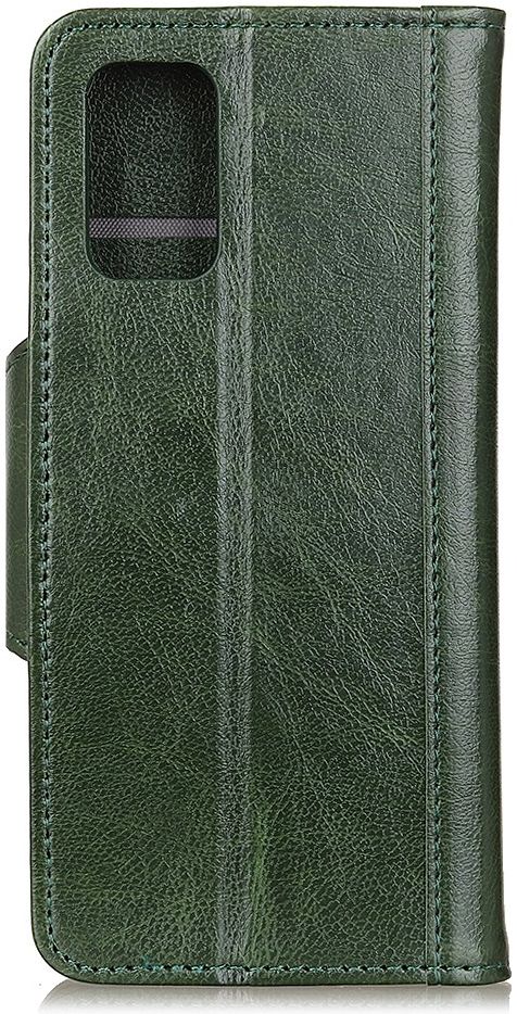 Oppo Find X3 Lite / Reno5 Hoesje Portemonnee Book Case Kunstleer Groen afbeelding 5