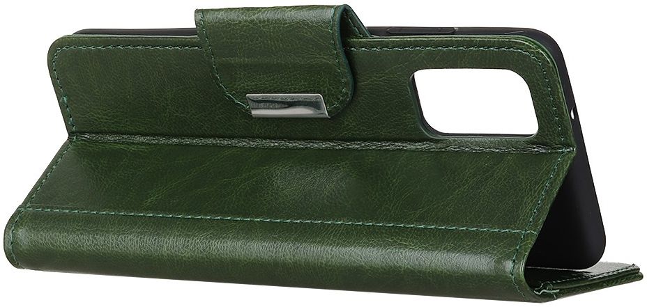 Oppo Find X3 Lite / Reno5 Hoesje Portemonnee Book Case Kunstleer Groen afbeelding 8