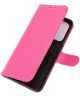 Oppo Find X3 Lite / Reno5 Hoesje Wallet Book Case met Pasjes Roze