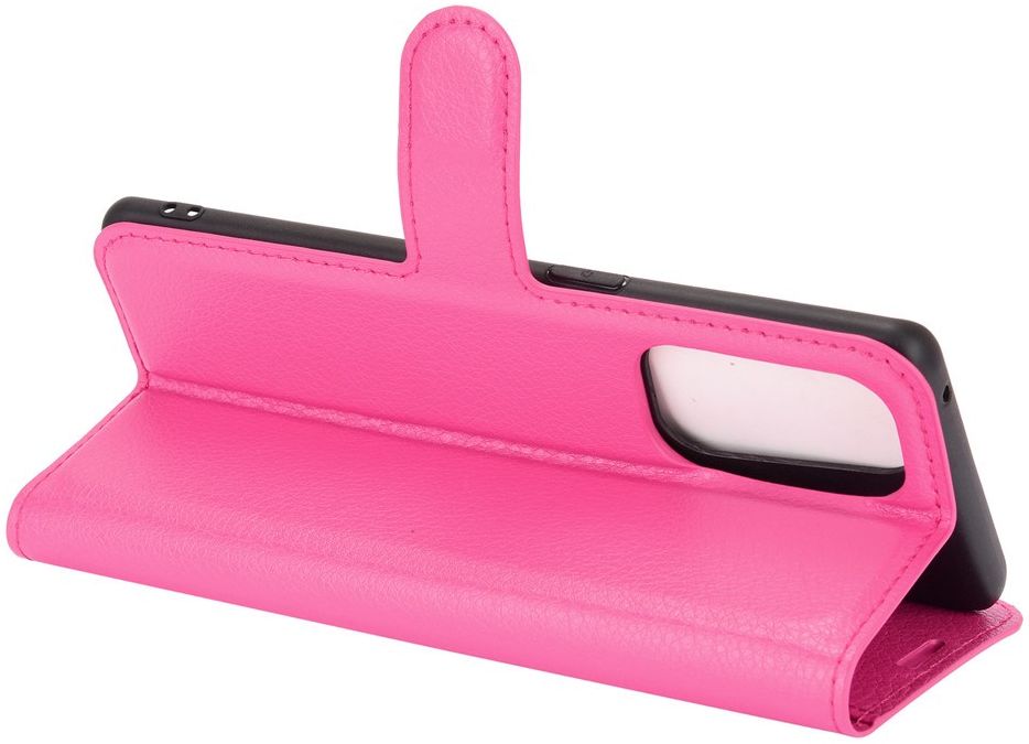 Oppo Find X3 Lite / Reno5 Hoesje Wallet Book Case met Pasjes Roze afbeelding 6