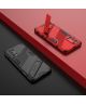 Oppo Find X3 Lite / Reno5 Hoesje Hybride Back Cover met Kickstand Rood