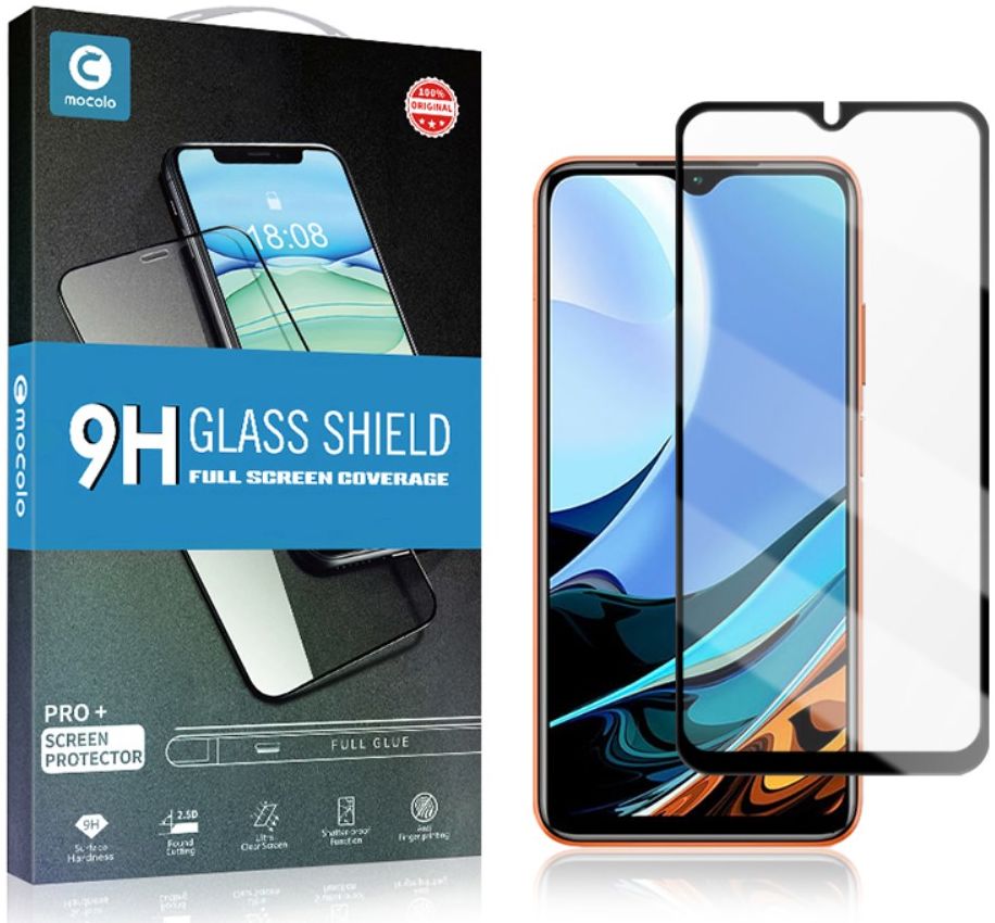 MOCOLO Xiaomi Redmi 9T / Note 9 Screen Protector Volledig Dekkend afbeelding 6