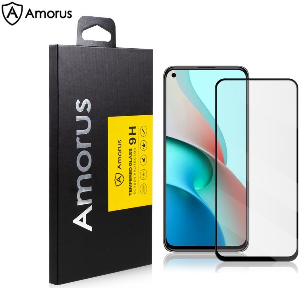 Amorus Xiaomi Mi 11 Lite 4G/5G (NE) Screen Protector 3D Tempered Glass afbeelding 9