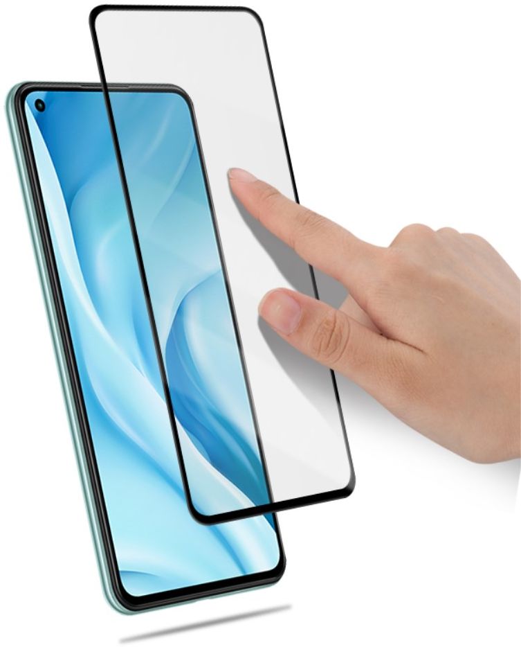 Amorus Xiaomi Mi 11 Lite 4G/5G (NE) Screen Protector 3D Tempered Glass afbeelding 7