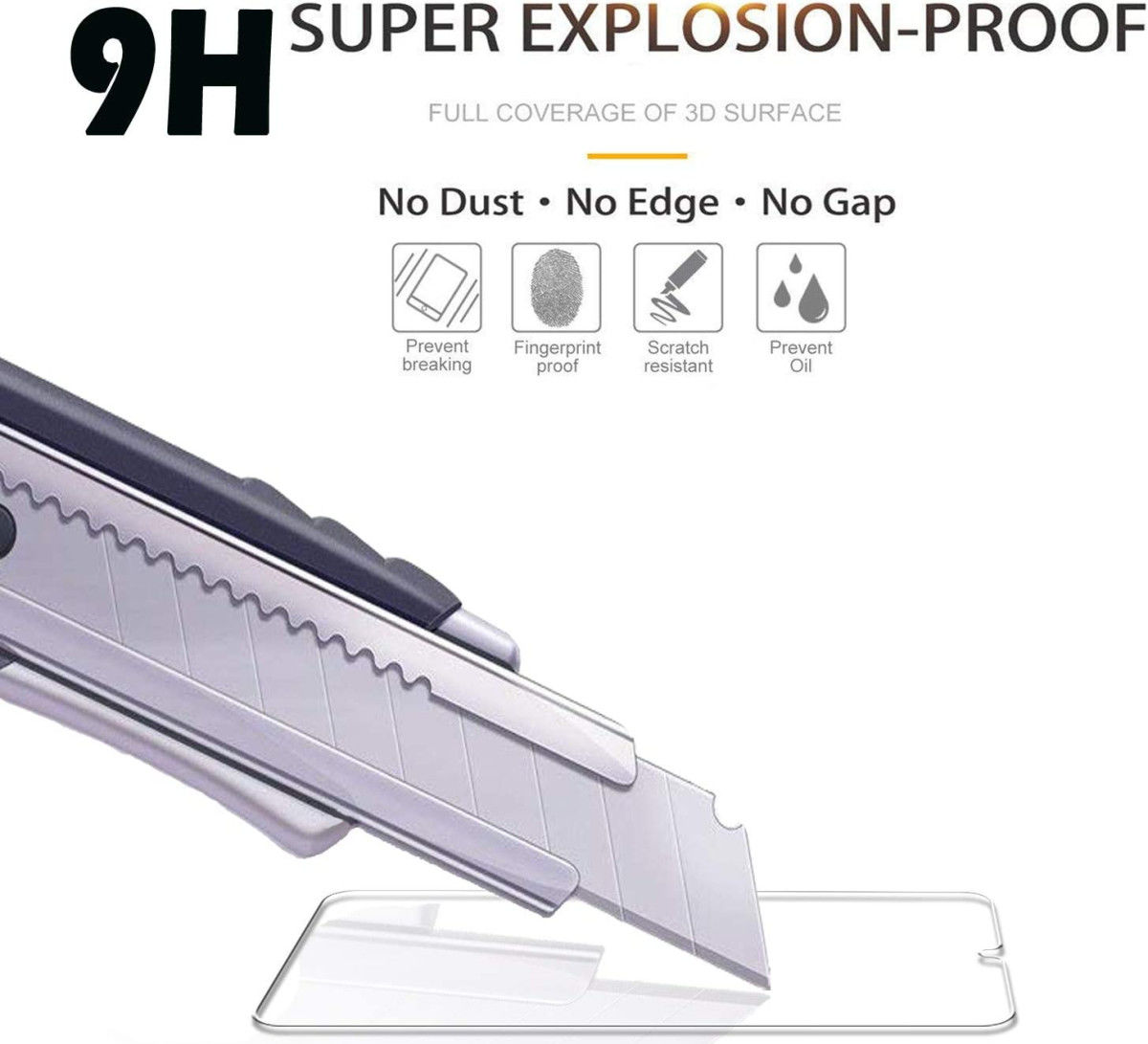 Nokia G10 / G20 Screen Protector 0.3mm Arc Edge Tempered Glass afbeelding 2